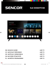 Sencor SLE 65US801TCSB Smart LED Display instrukcja