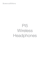 Bowers Wilkins PI5 Wireless Headphones instrukcja