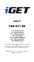iGET TAB G11 SE instrukcja