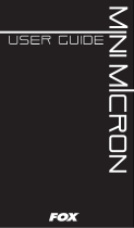 Fox Mini Micron X Limited Editon Camo Alarm instrukcja