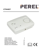Perel CTH407 NON-PROGRAMMABLE THERMOSTAT Instrukcja obsługi