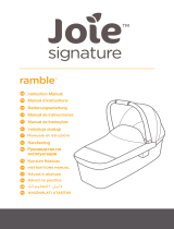 Joie signature ramble carrycot Instrukcja obsługi