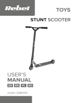 Rebel ZAB0120 STUNT SCOOTER Instrukcja obsługi