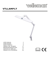 Velleman VTLLAMP17 Instrukcja obsługi