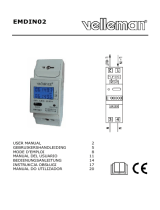 Velleman EMDIN02 Instrukcja obsługi