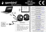 Gembird SPK-AC Instrukcja obsługi