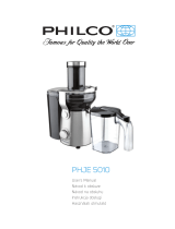Philco PHJE 5010 Instrukcja obsługi