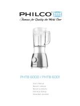 Philco PHTB 6000 Instrukcja obsługi