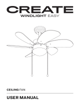 Create WINDLIGHT EASY Instrukcja obsługi