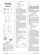 Velleman EMS113 DAY/NIGHT CONTROL SWITCH Instrukcja obsługi