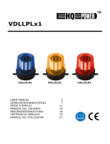 Velleman VDLLPLx1 EHQ POWER Instrukcja obsługi