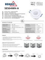 BEMKO SES04WH-A Infrared Motion Sensor Instrukcja obsługi