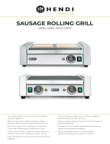 Hendi Sausage Rolling Grill Instrukcja obsługi