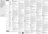 Sennheiser EW-D Power Supply Instrukcja obsługi