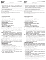 Savio TG-03 Series Instrukcja obsługi