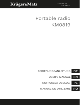 Kruger Matz KM0819 Instrukcja obsługi