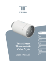 Tesla Głowica Smart Style Thermostatic Head Instrukcja obsługi