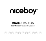 Niceboy RAZE 3 Radion Instrukcja obsługi