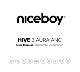 Niceboy HIVE 3 Aura ANC Instrukcja obsługi