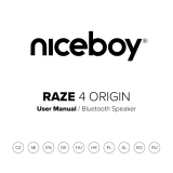Niceboy RAZE 4 Origin Instrukcja obsługi