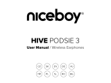 Niceboy HIVE PODSIE 3 Instrukcja obsługi