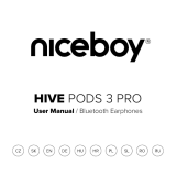 Niceboy HIVE Pods 3 PRO Instrukcja obsługi