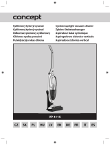 Concept VP-4115 Cyclone upright vacuum cleaner Instrukcja obsługi
