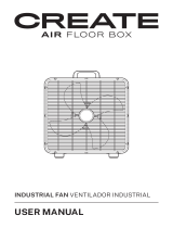 Create Industrial Fan Instrukcja obsługi