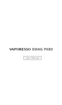 Vaporesso Swag PX80 Instrukcja obsługi