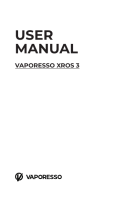 Vaporesso XROS 3 Instrukcja obsługi