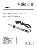 Velleman VTDESOL3 Instrukcja obsługi