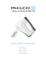Philco PHHM 6300 Instrukcja obsługi