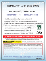 Woodbridge Air Bathtub Instrukcja obsługi