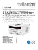 Velleman LABPS5005 Instrukcja obsługi