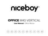 Niceboy Office M40 Vertical Instrukcja obsługi