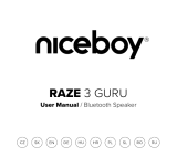 Niceboy RAZE 3 GURU Instrukcja obsługi