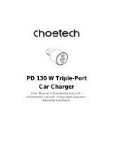 CHOETECH TC-011 Instrukcja obsługi