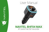 Navitel BHF04 MAX Instrukcja obsługi