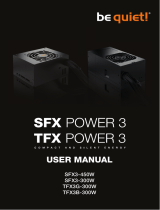 be quiet SFX POWER 3 Power Supply Instrukcja obsługi