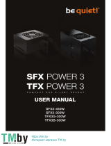 be quiet SFX, TFX Power 3 Power Supply Instrukcja obsługi