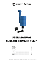 swim and fun Surface Skimmer Pump Instrukcja obsługi