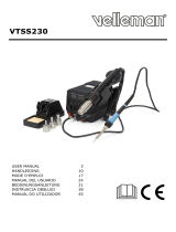 Velleman VTSS230 Instrukcja obsługi