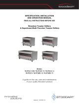 Woodson W.GTQI.4.CUB Multi Function Glass Element Toaster Griller Instrukcja obsługi