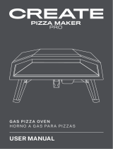 Create Pizza Maker Pro Gas Portable Oven Instrukcja obsługi