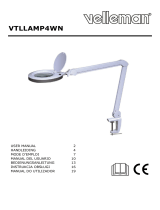 Velleman VTLLAMP4WN Instrukcja obsługi