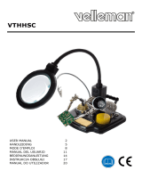 Velleman VTHHSC Instrukcja obsługi