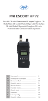 PNI -HP72 Escort HP 72 Portable CB Radio Instrukcja obsługi