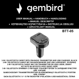 Gembird BTT-05 Instrukcja obsługi