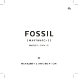 Fossil DW13 Instrukcja obsługi