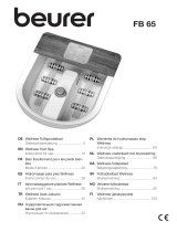 Beurer FB-65 Wellness Foot Spa and Bubble Foot Massage Instrukcja obsługi